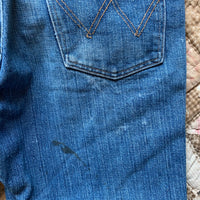 1950's Wrangler Blue Bell Sanforized Denim Jeans 26" x 29"