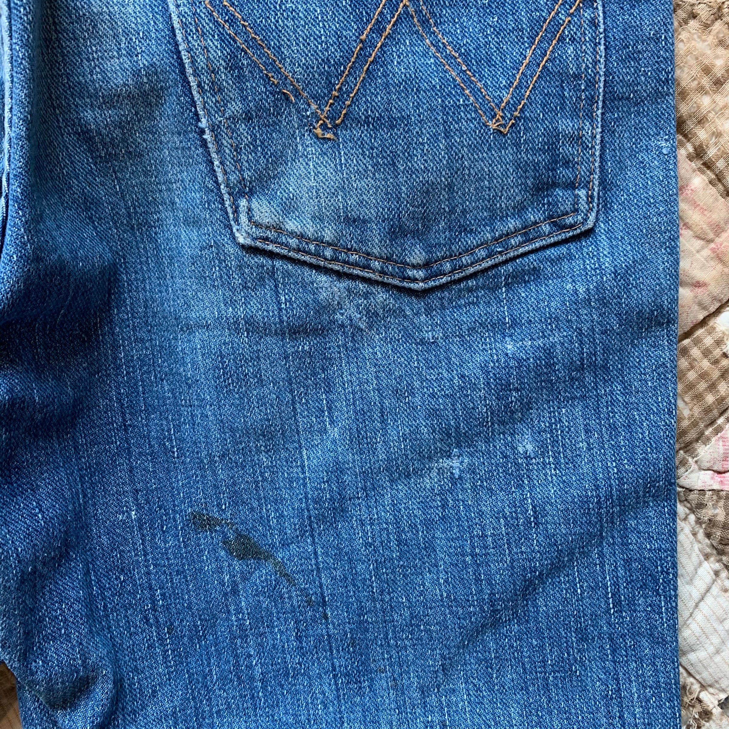 1950's Wrangler Blue Bell Sanforized Denim Jeans 26" x 29"