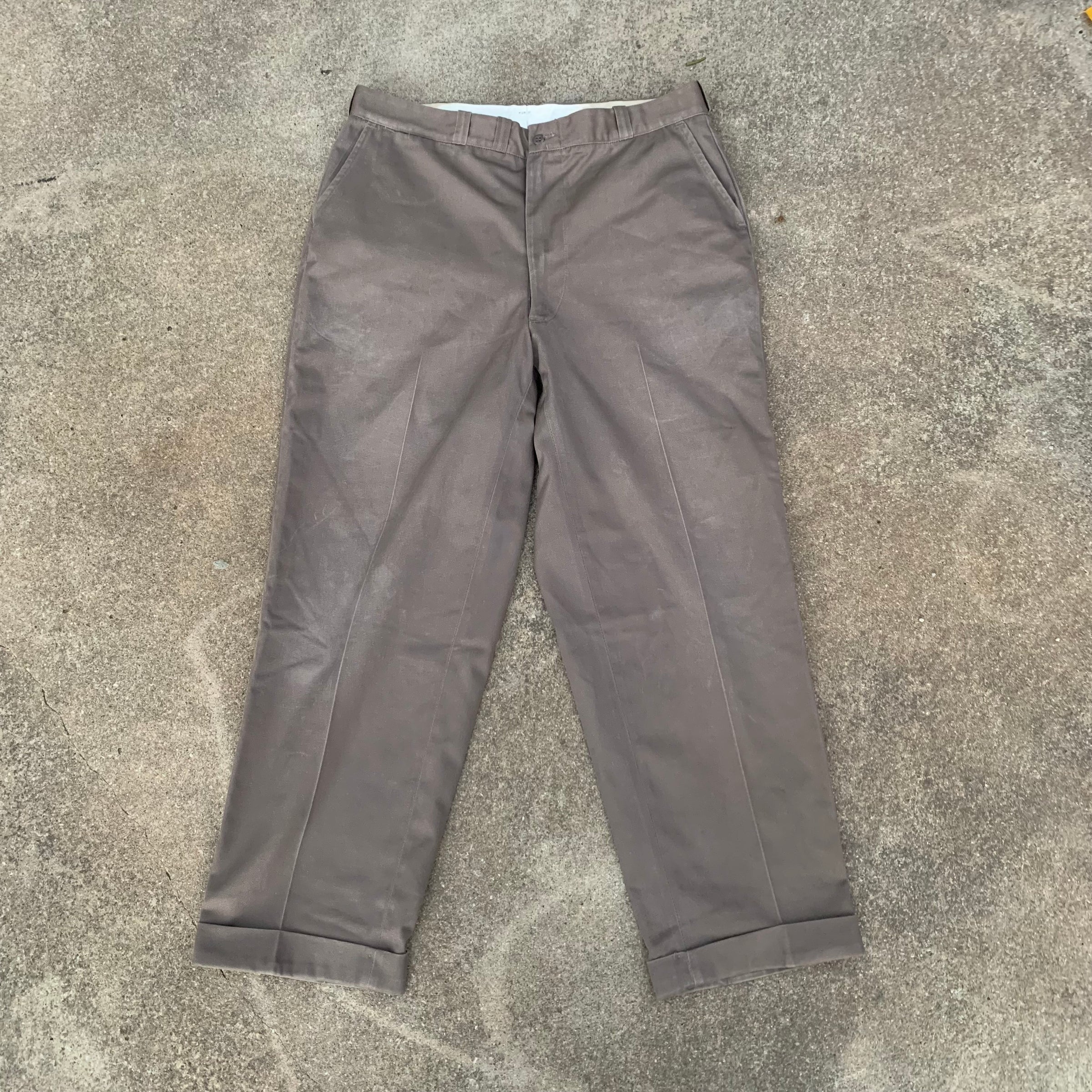 1960’s Big Mac Grey Work Pants 36” x 29”