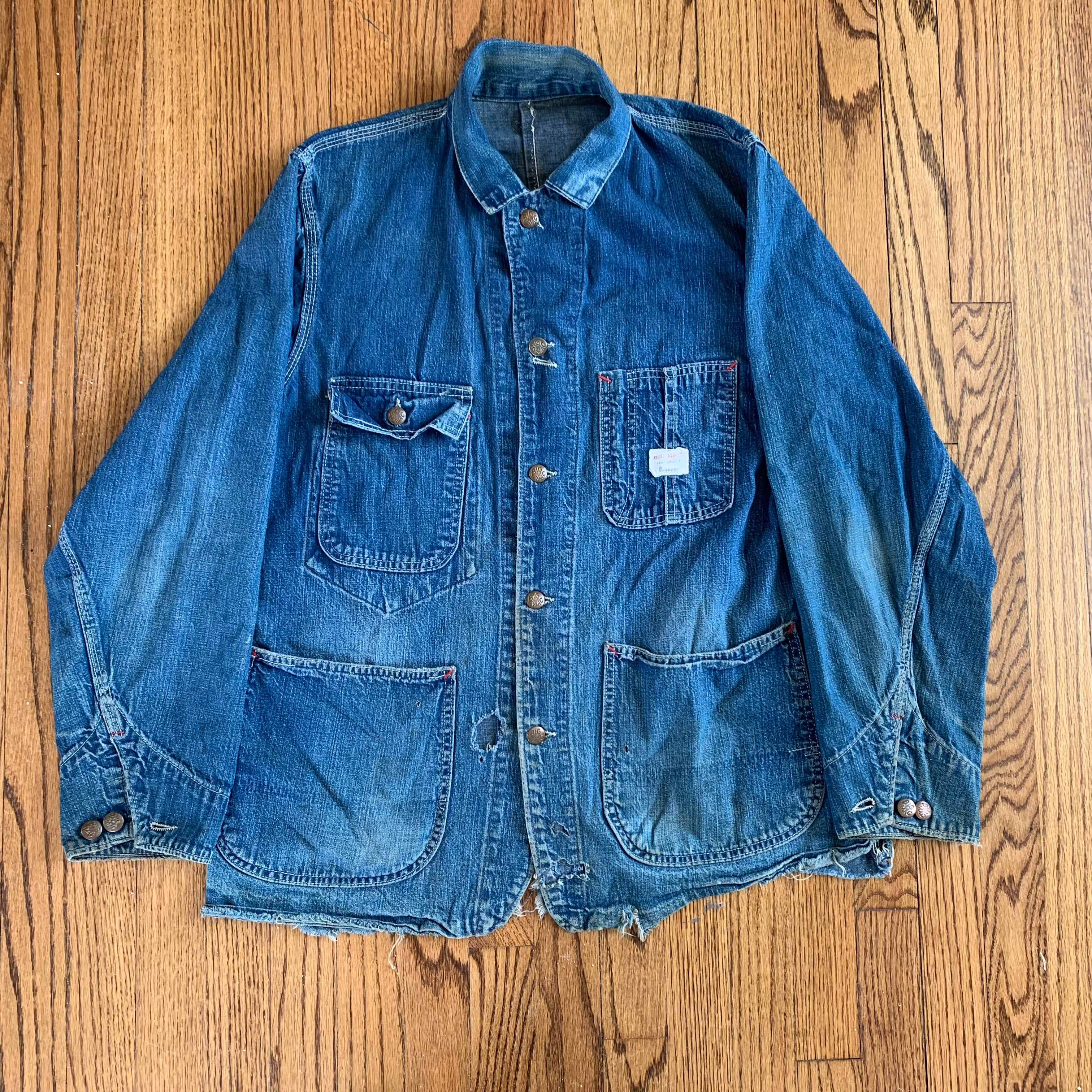 50s Big Mac Pennys Sanforized Denim Chore Jacket – Greenville Bazaar