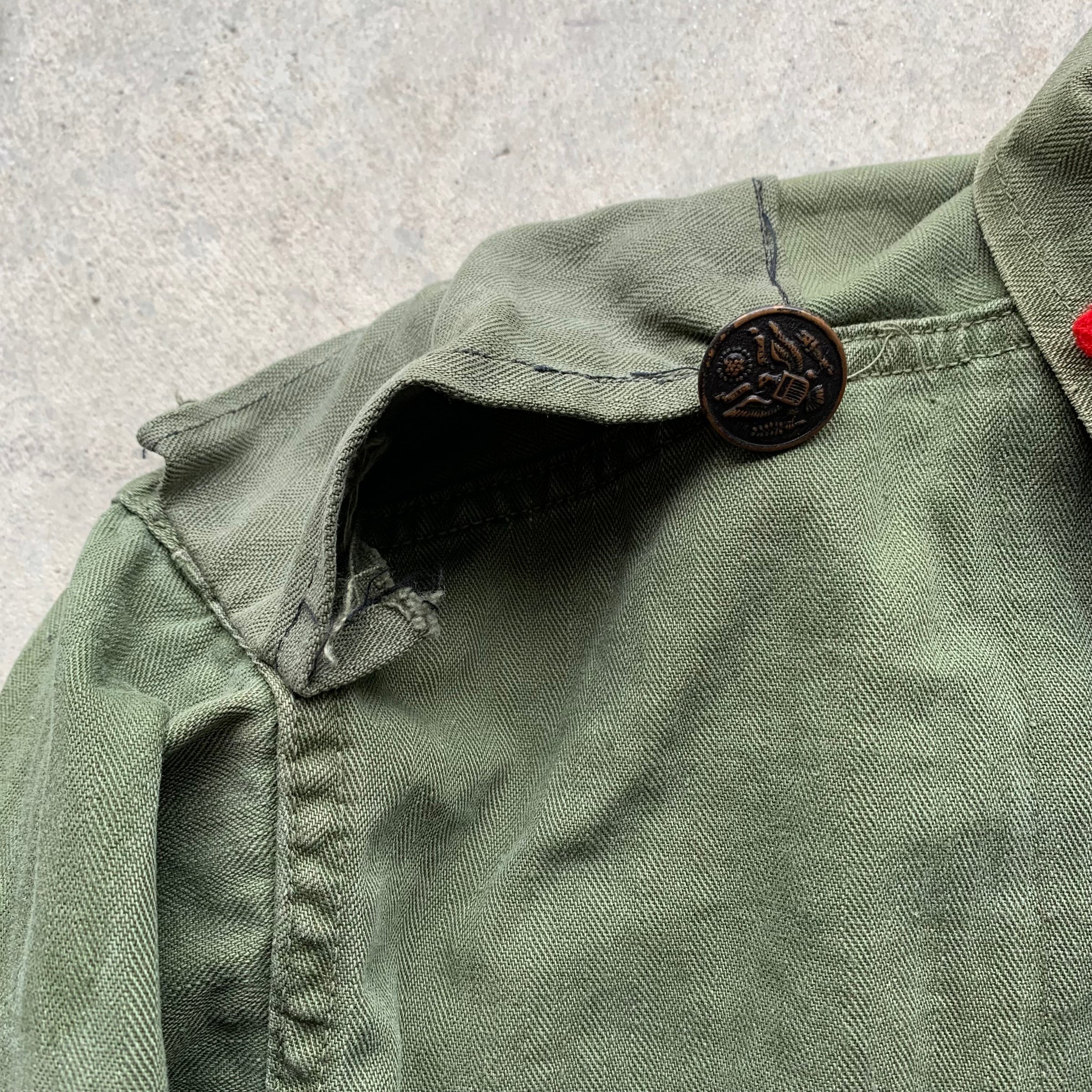 1950’s US Military HBT Shirt German Costume M/L