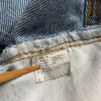 1980's Faded Levi's 501 Selvedge Redline Denim Jeans 38" x 29"