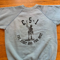 1960's C-5-1 Military Crewneck Sweatshirt Medium