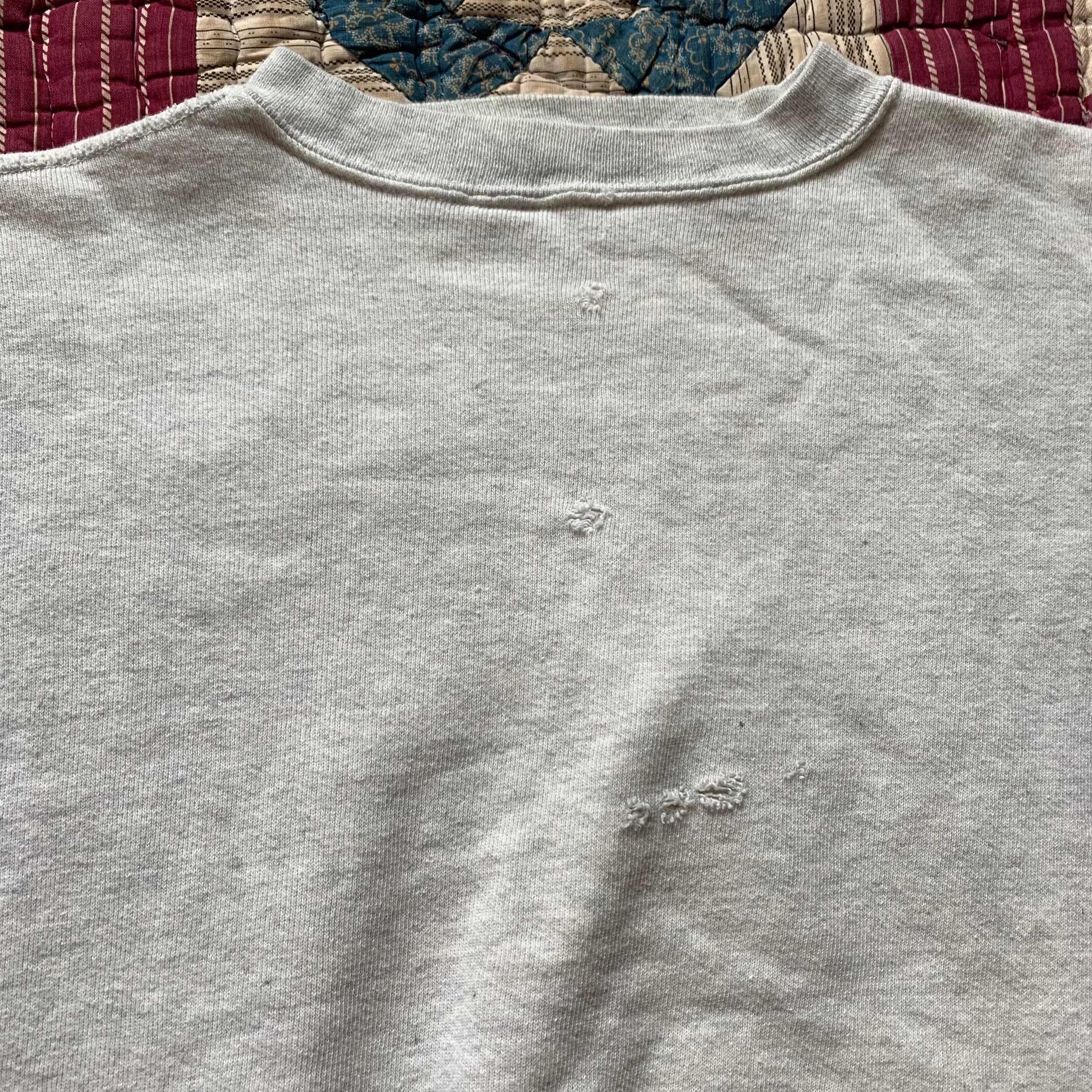 1950's Heather Grey Crewneck Sweatshirt M/L