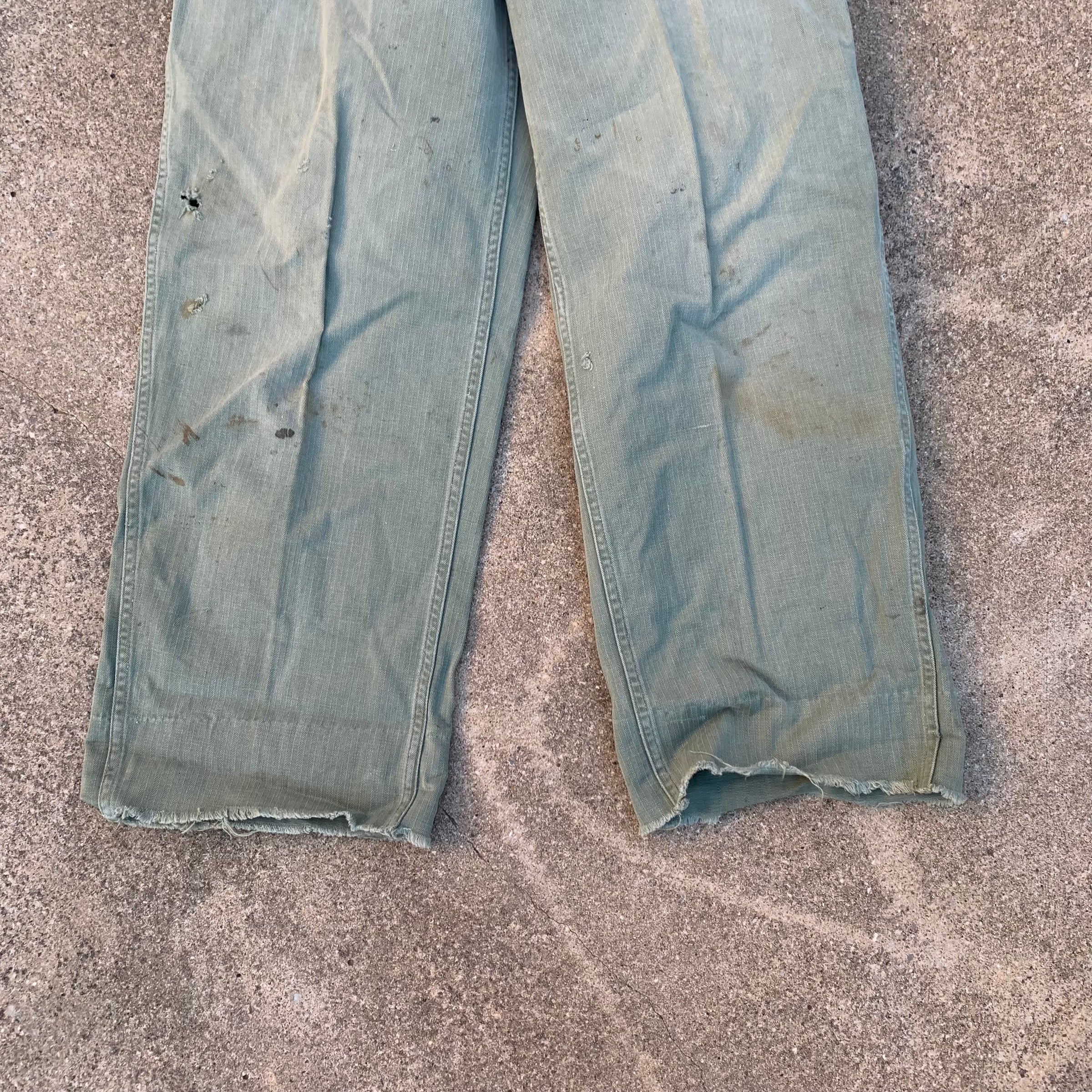 1940’s USMC P-41 P-47 HBT Pants 32” x 28”