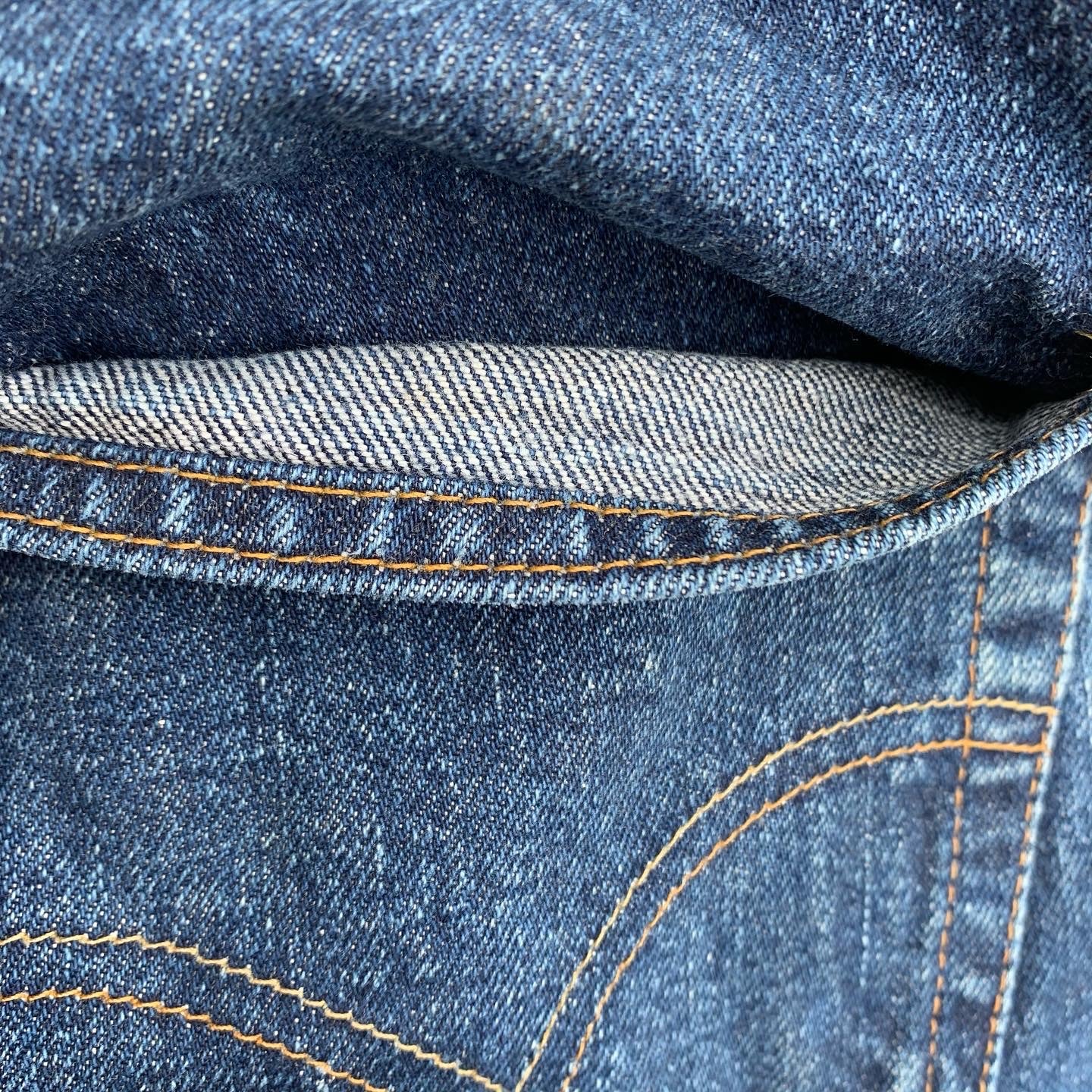 Late 1960's Big E Levi's 501 Selvedge Redline Denim Jeans 34" x 28"