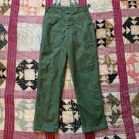 1950's/60’s OG-107 Fatigue Pants 27"-31" x 31.5"