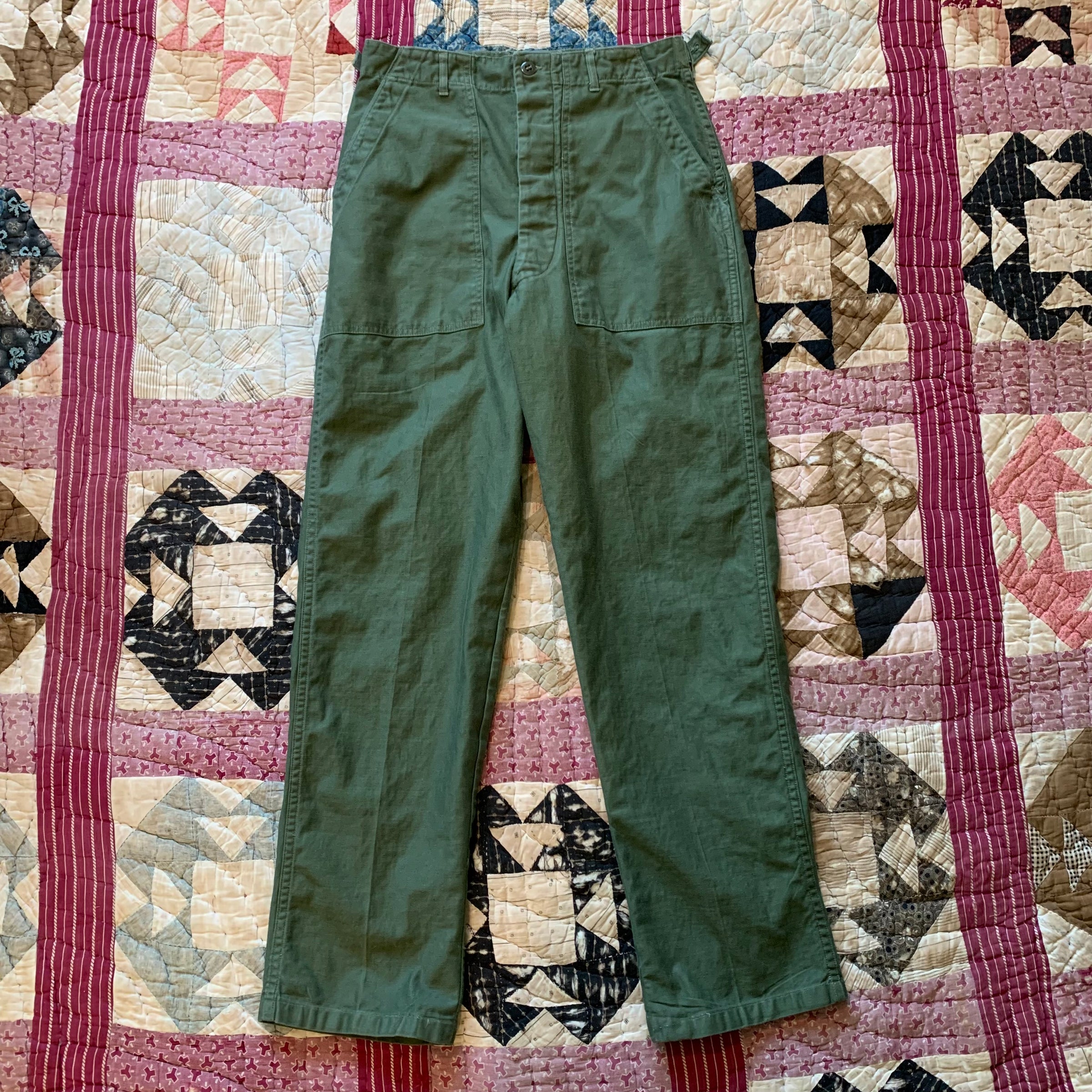 1950's/60’s OG-107 Fatigue Pants 27"-31" x 31.5"