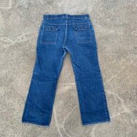 1960’s/70’s Levi’s Orange Tab Bush Jeans 36” x 28.5”