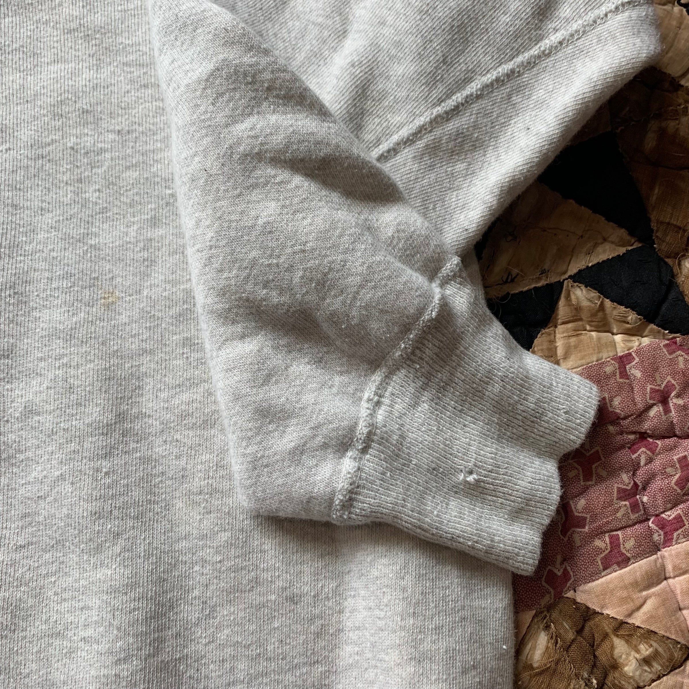 1950's Heather Grey Crewneck Sweatshirt M/L