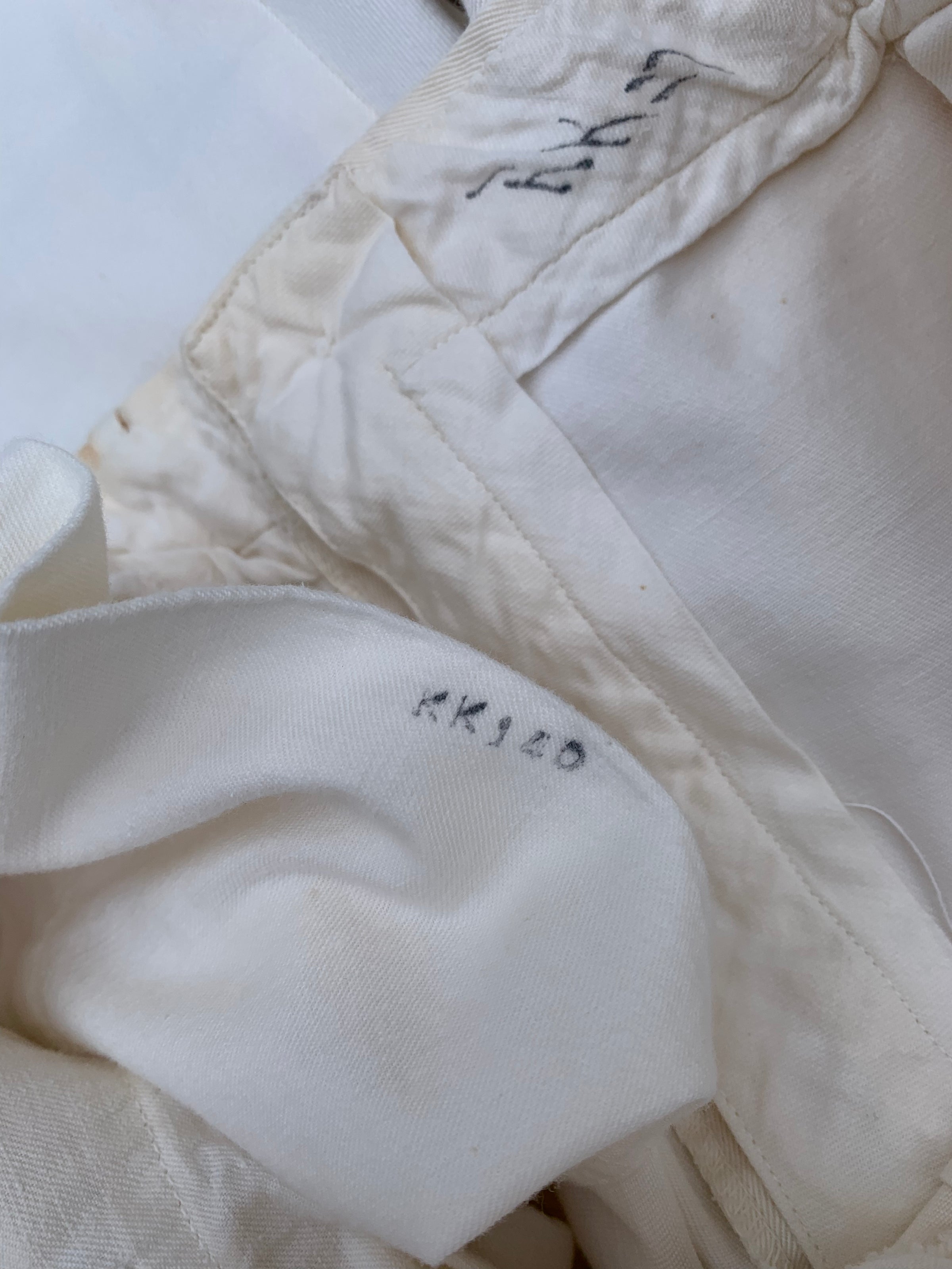 1940’s WWII US Naval Reserve Sailor Whites Distinguished Service Cross Recipient 34” x 28”