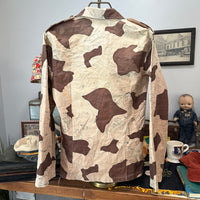 1960’s/70’s Egyptian Military Rocks/Sand Camo Shirt