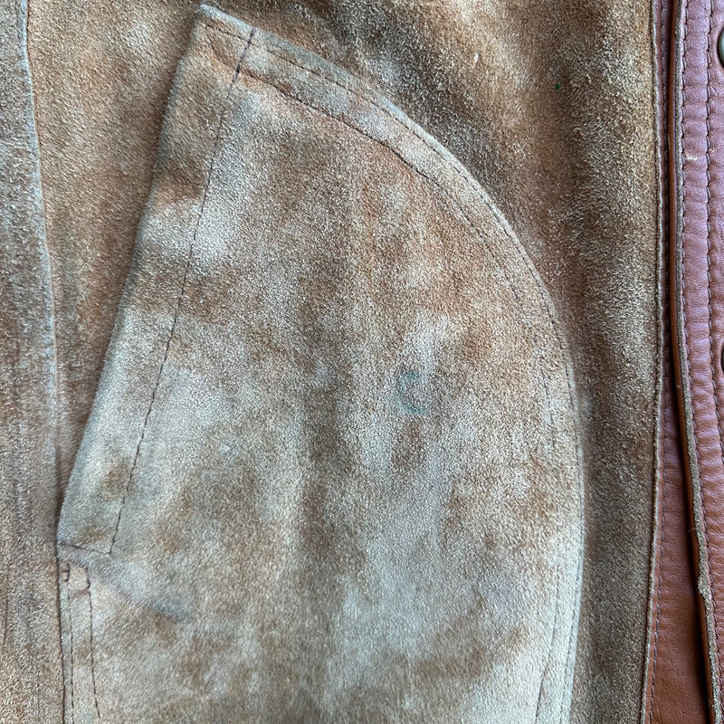1970’s Reversible Leather Jacket Medium