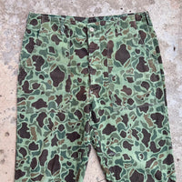 1960’s Korean Frogskin Camp HBT Fatigue Pants 34” Waist