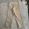 1940’s WWII USMC Khaki Chino Pants with Metal Buttons 31” Waist