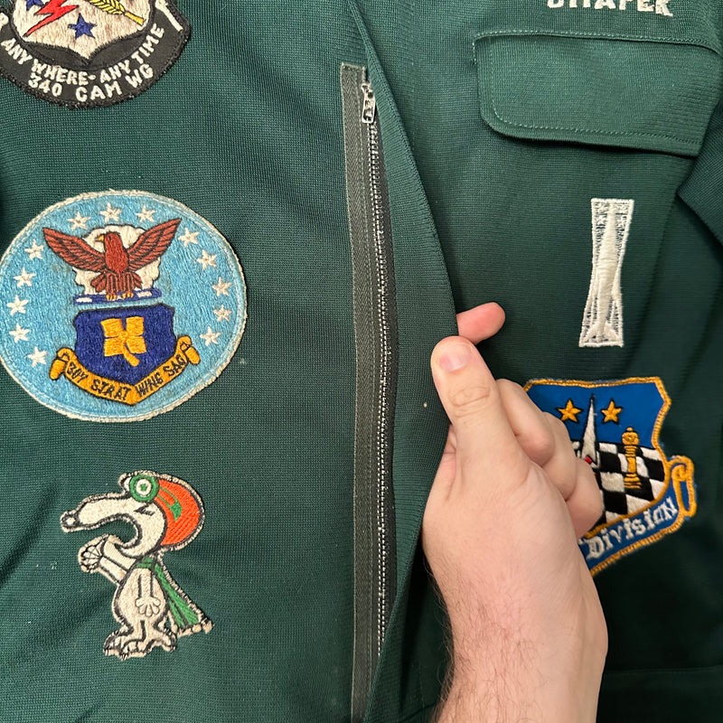 1970’s Vietnam War Thai Made USAF 17th Air Squadron Party Suit