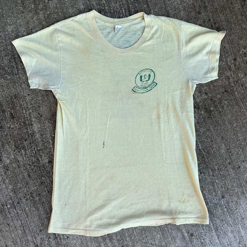 1970’s University of Miami Hurricane Skiers T-Shirt Small