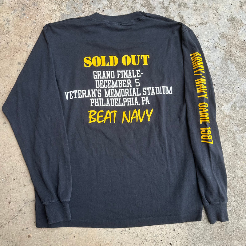1987 Back in Black Army Navy Game Longsleeve T-Shirt