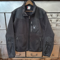 1990’s/Y2K Spyder Black Fleece Jacket Medium