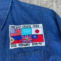 1960’s US Navy Denim Souvenir Jacket
