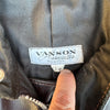 1970’s Vanson Cafe Racer Leather Motorcycle Jacket Size 48