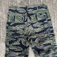1960’s/70’s Late War Tiger Stripe Camo Pants 29” Waist