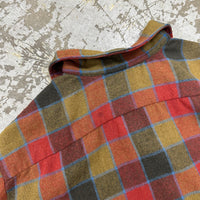 1960’s/70’s McGregor Wool Plaid Shirt Large