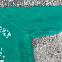 1960’s Camp Bobbin Hollow Flock Print Crewneck Sweatshirt