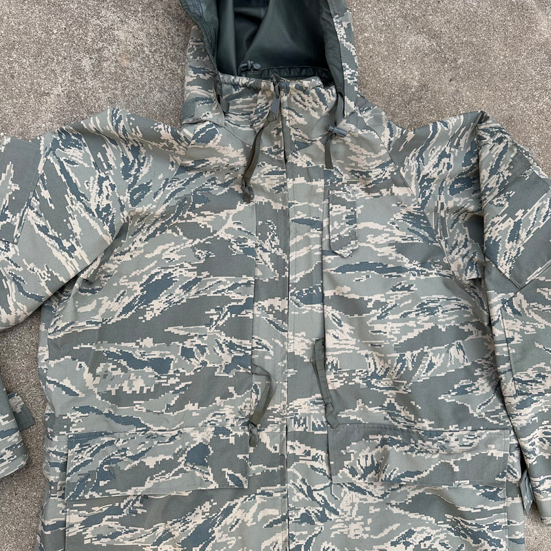 2000’s ABU Digital Tiger Stripe Camo Gore-Tex Parka Large Regular