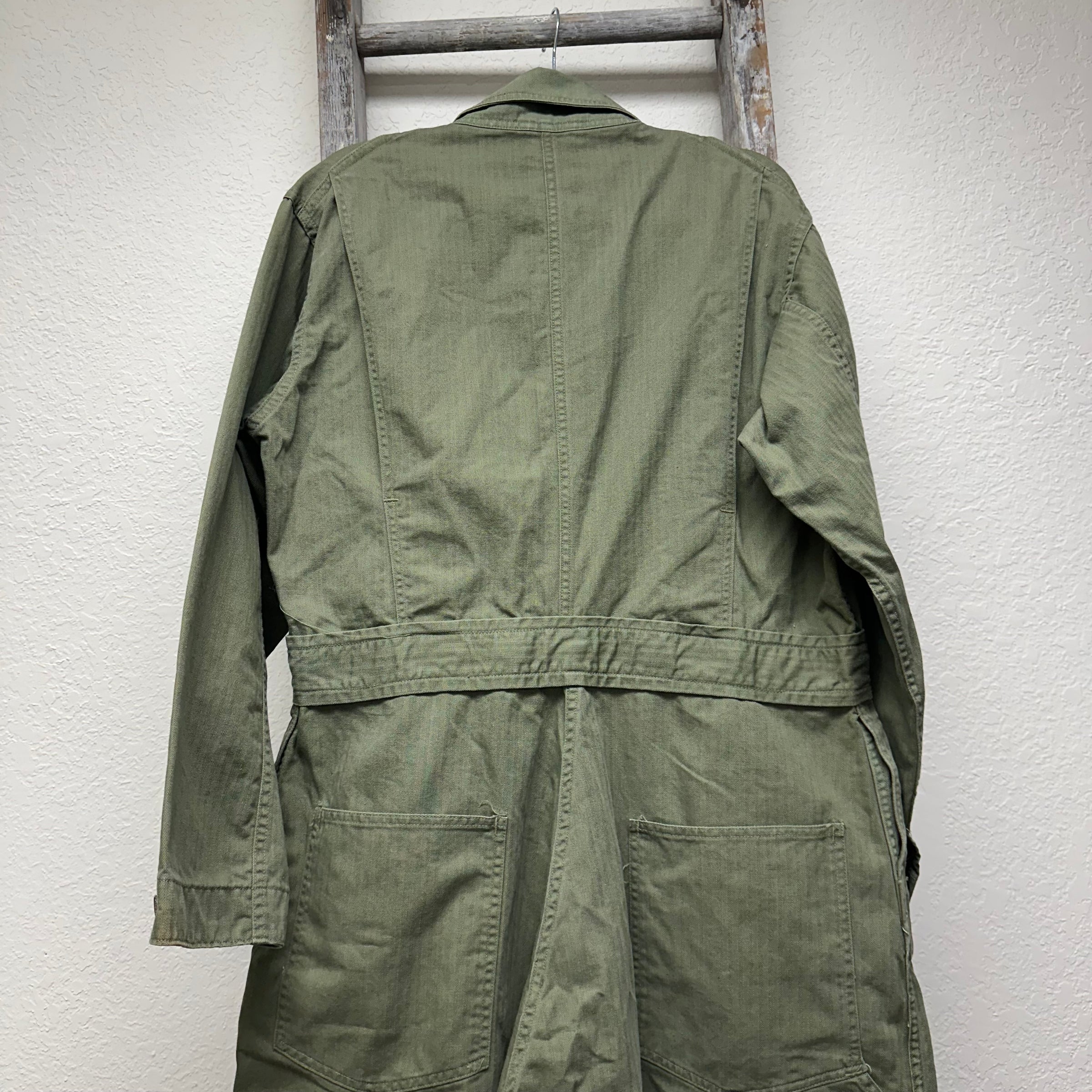 1940’s WWII Mint US Army HBT Coveralls Size 42R