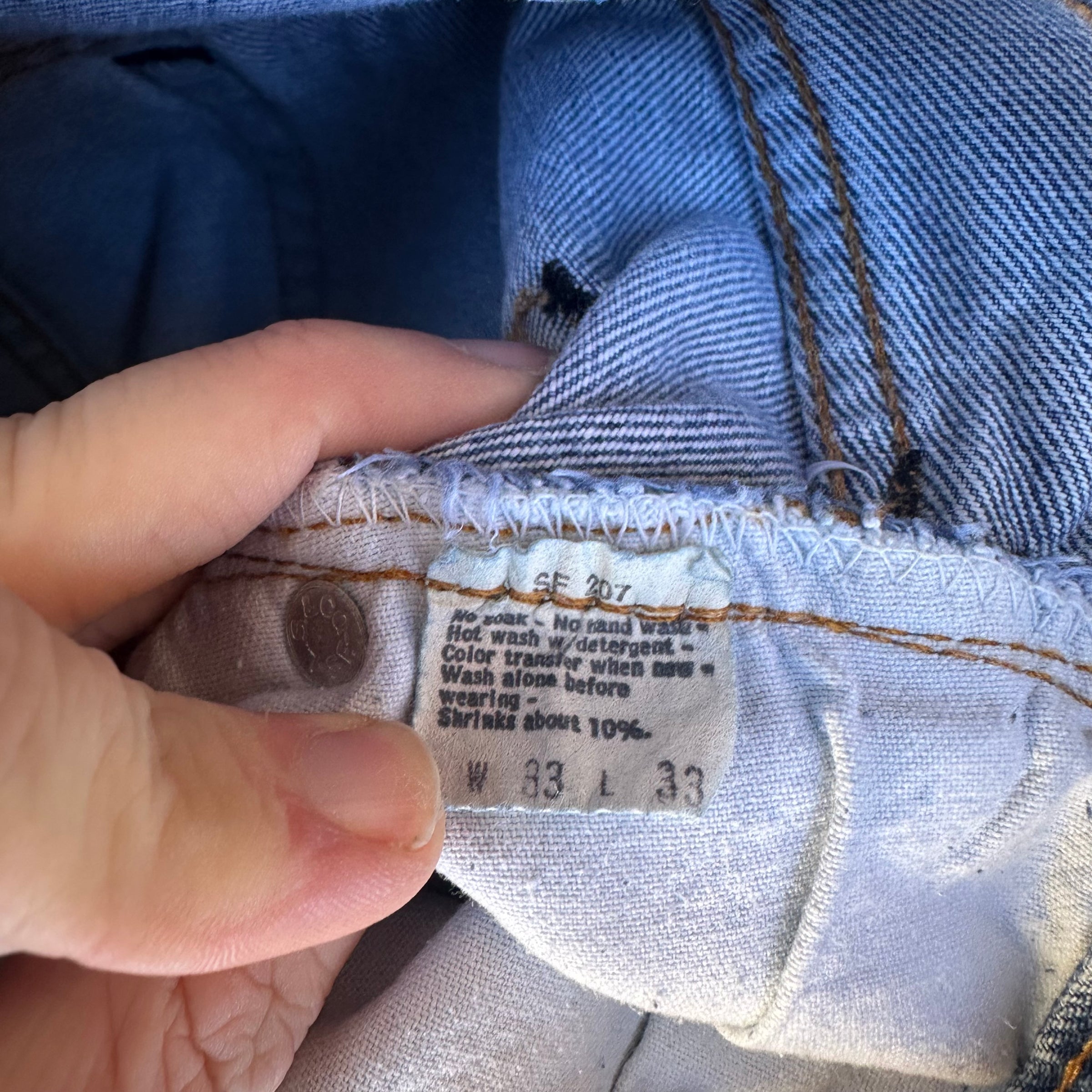 1980’s Levi’s 501 Selvedge Denim Jeans 31” Waist