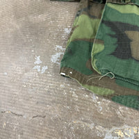 1960’s Vietnam War ERDL Camo Ripstop Jungle Jacket Medium Long