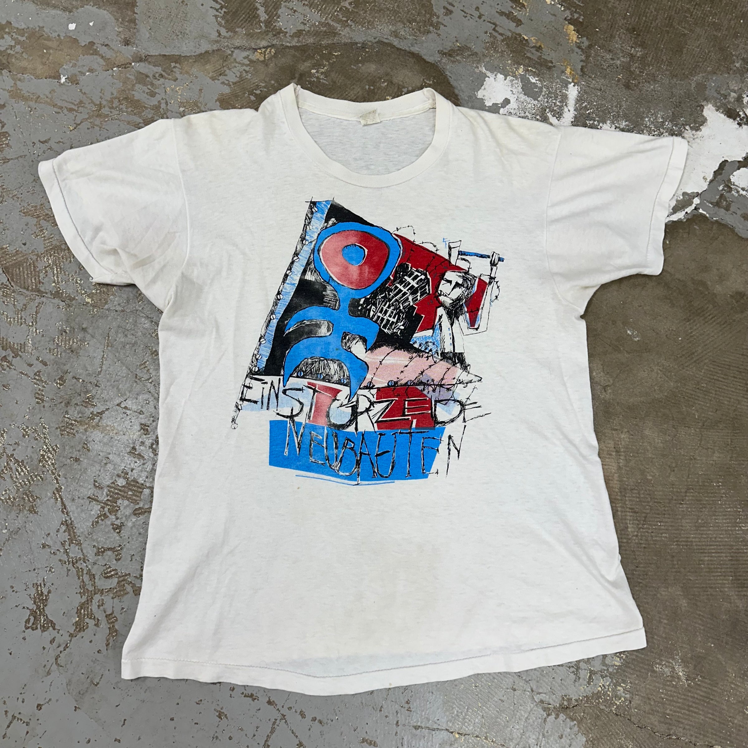 1980’s Einsturzende Neubauten Band T-Shirt Medium