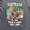 1980’s “Short, Wild Life” Biker T-Shirt XS/S