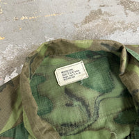 1960’s Vietnam War ERDL Camo Ripstop Jungle Jacket Medium Long