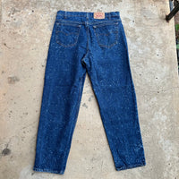 1990’s Galaxy Wash Levi’s 550 Denim Jeans 36” Waist