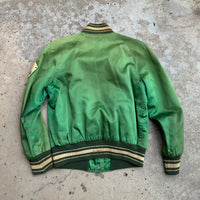 1950’s Butwin Crack Squad Patched Satin Jacket Small