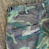 1970’s Multi-Tone “Clown” Camo ERDL/Woodland RDF Jungle Pants Medium Long