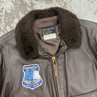 1970’s Mint Vietnam War USN G-1 Flight Jacket Size 38
