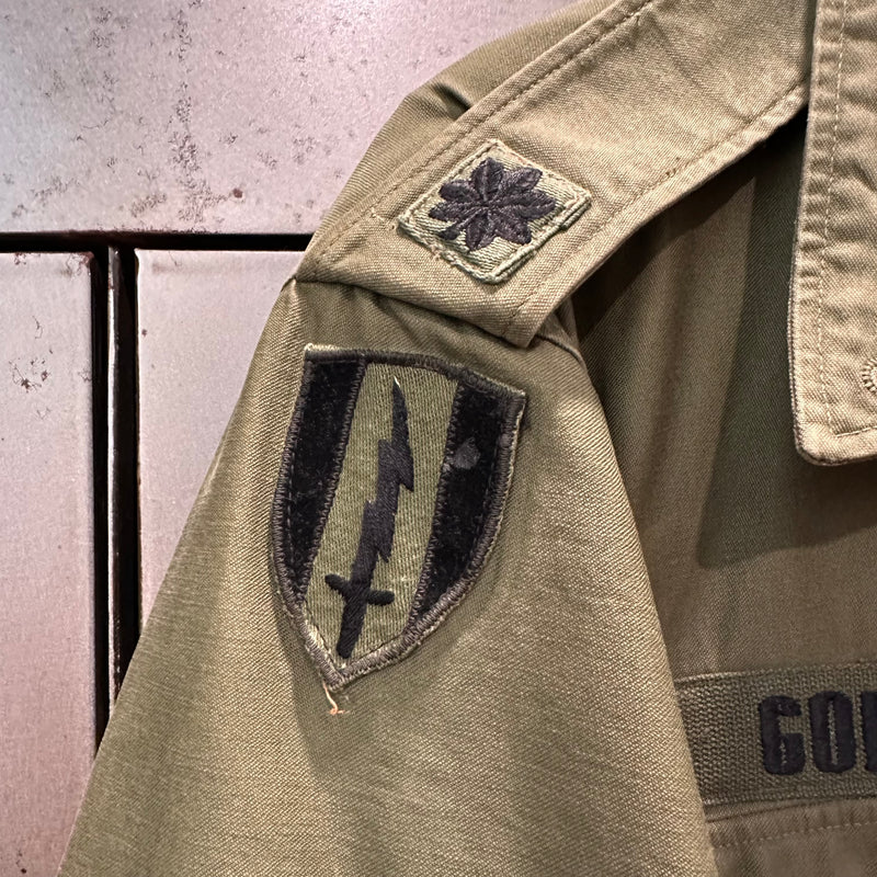 1960’s Patched M-51 Field Jacket with Camo Parachute Lining Medium Long
