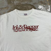 1998 Ink and Dagger “The Fine Art of Original Sin” Album T-Shirt Large