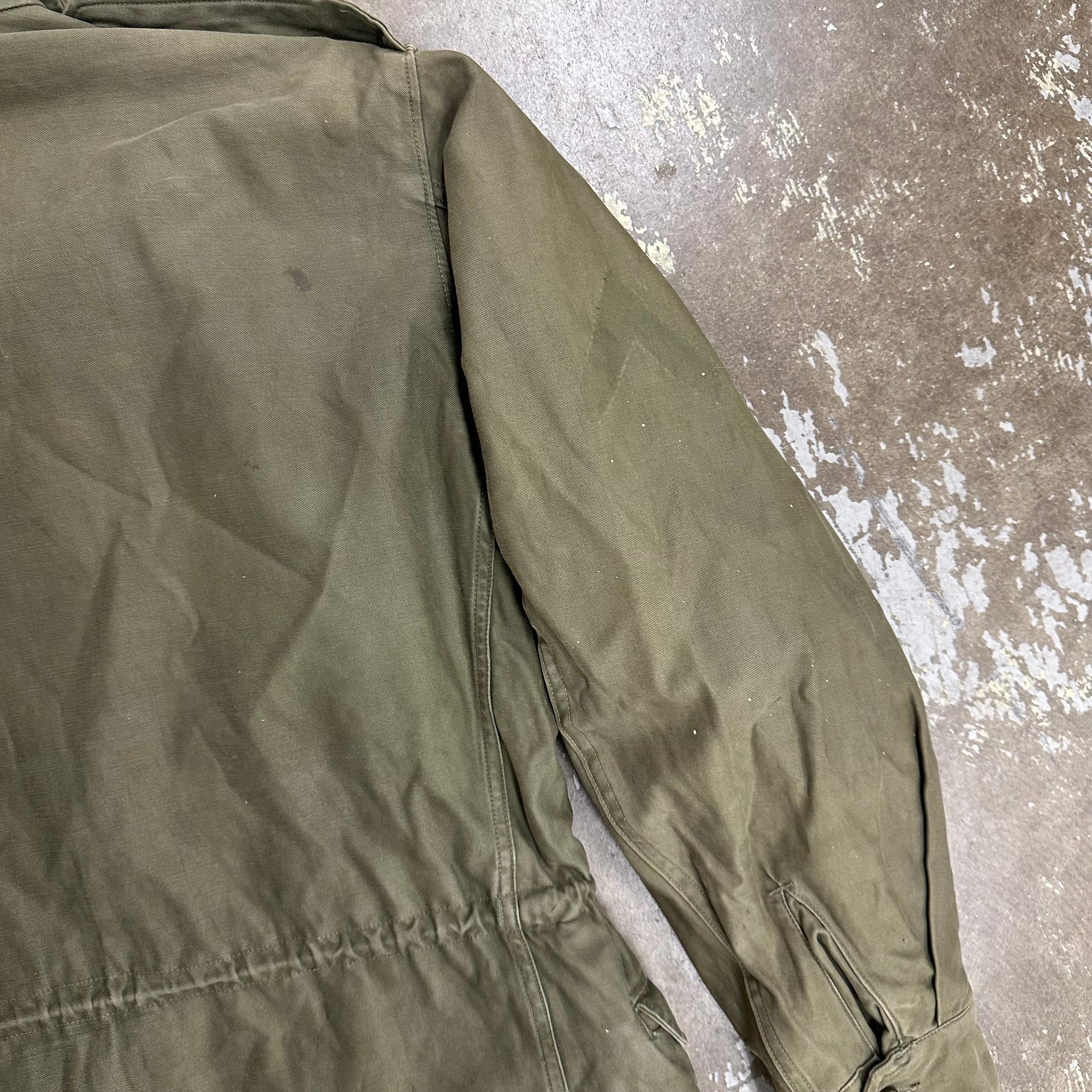 1940’s Patched M-43 Field Jacket Size 38R