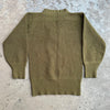 1940’s WWII Deadstock US Army V-Neck Sweater Size 42
