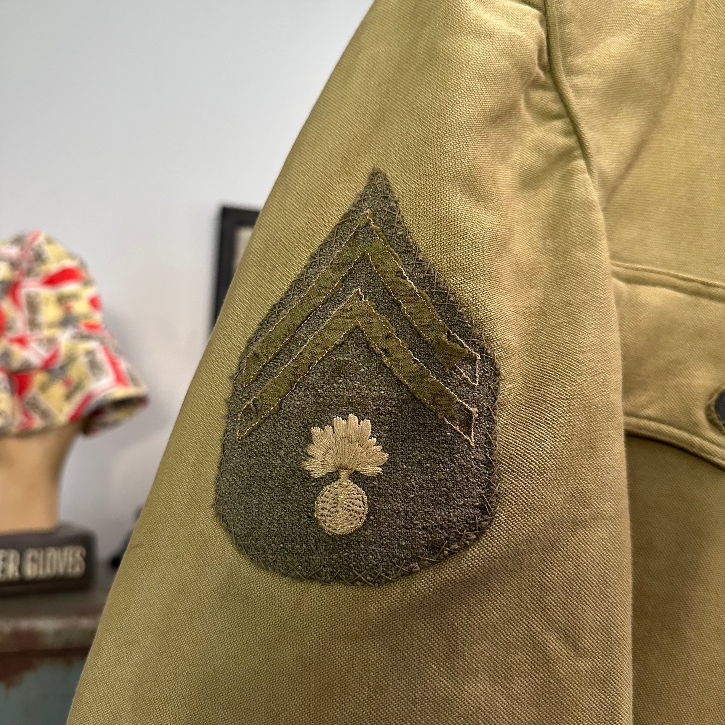WWI US Army Moleskin Summer Service Tunic