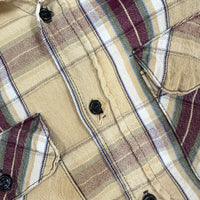 1970’s/80’s Five Brothers Plaid Cotton Flannel Shirt XL