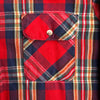 1980’s Five Brothers Plaid Cotton Flannel Shirt Large