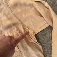 1950’s/60’s Gabardine Loop Collar Shirt 22” Chest