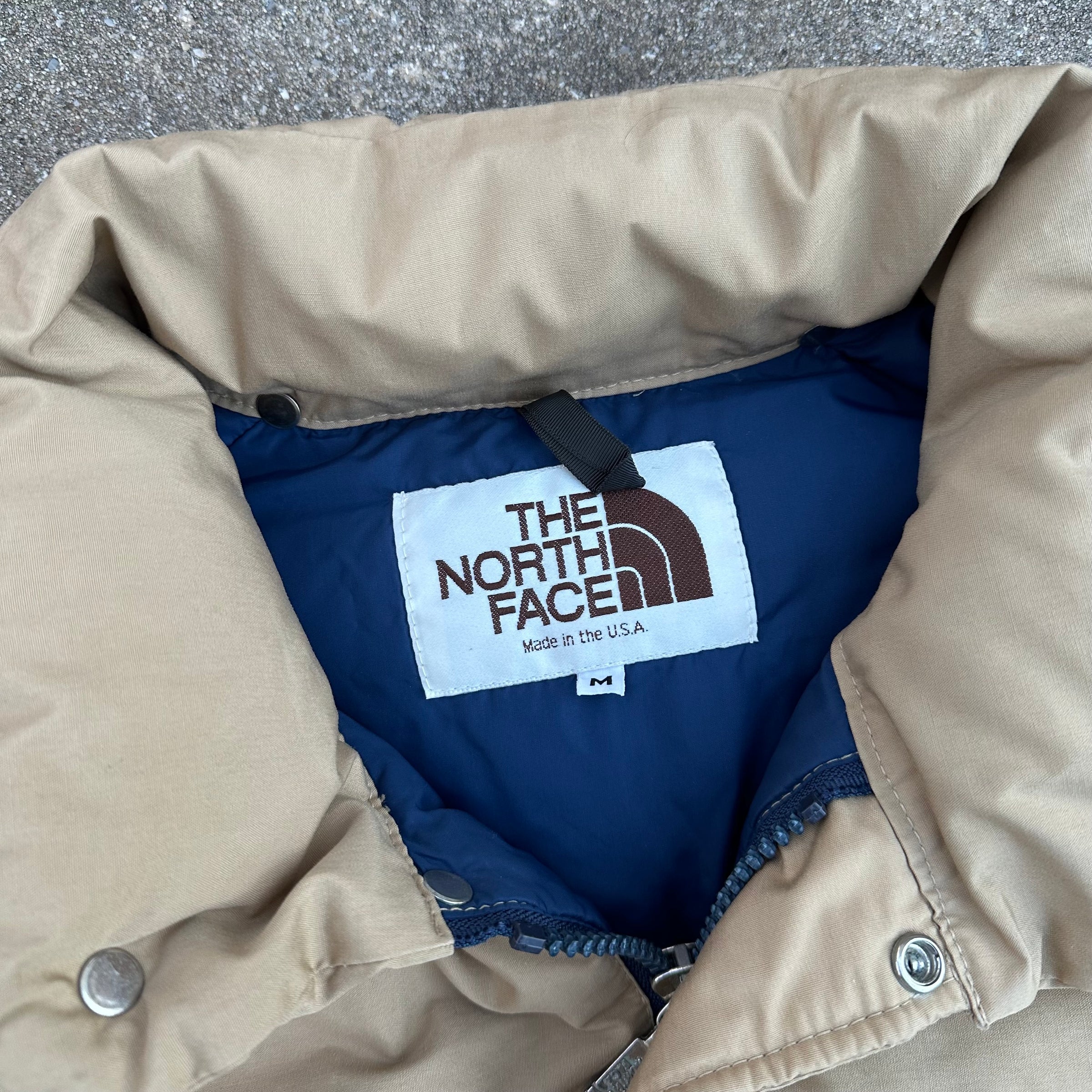 1980’s The North Face Brown Label Down Puffer Jacket Medium
