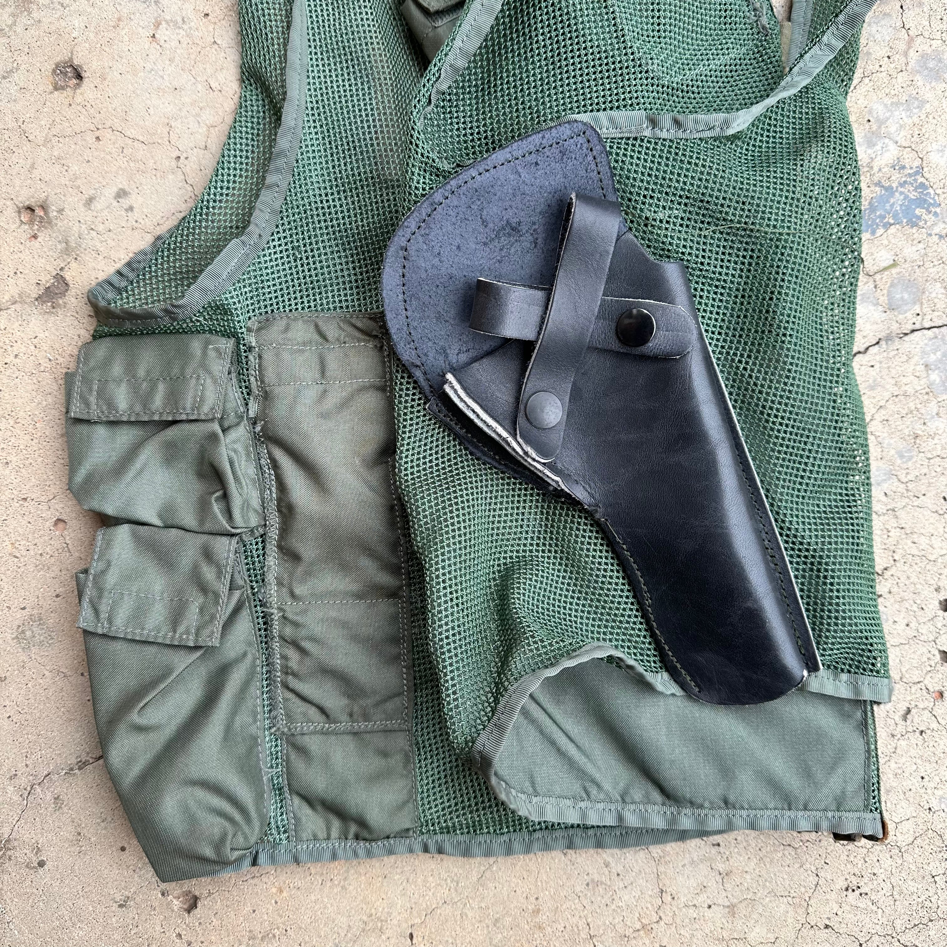 1970's Vietnam War SRU-21/P Mesh Net Survival Vest Medium – Little