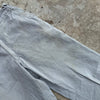 1950’s Anthony’s Buckhide Grey Sailcloth Cotton Work Pants 28” Waist